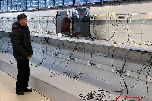 Возможно, это нас ждет - пустые полки в магазинах электроники